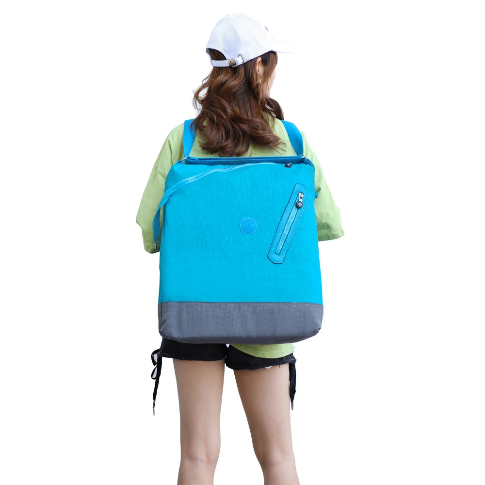ACEPERCH Women Luxury Shoulder Bag Nylon bagpack Ladies Bolsa Feminina Big Capacity Travel Crossbody Bag sac main femme Tote Ba