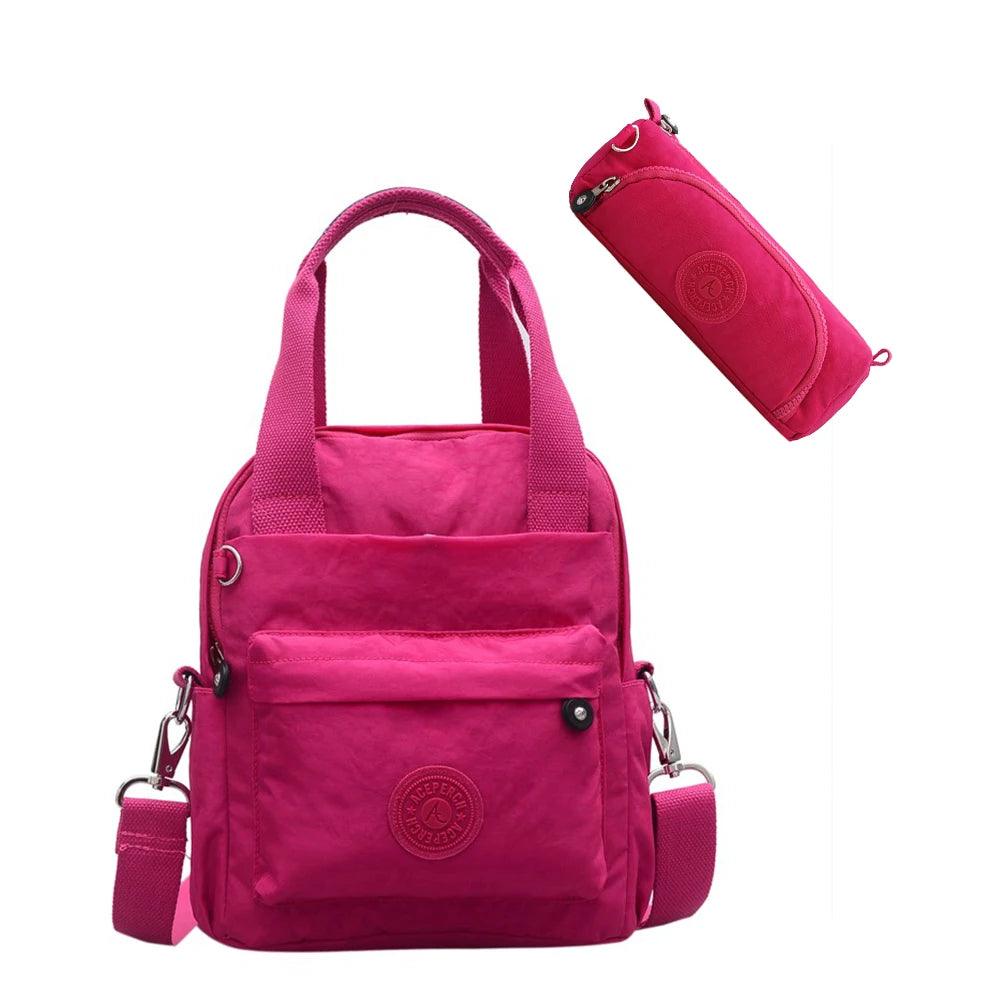 ACEPERCH Women Messenger Original Bag Nylon Women Bags Shoulder Crossbody Bags Fashion Ladies Handbags School Bags Sac A Main