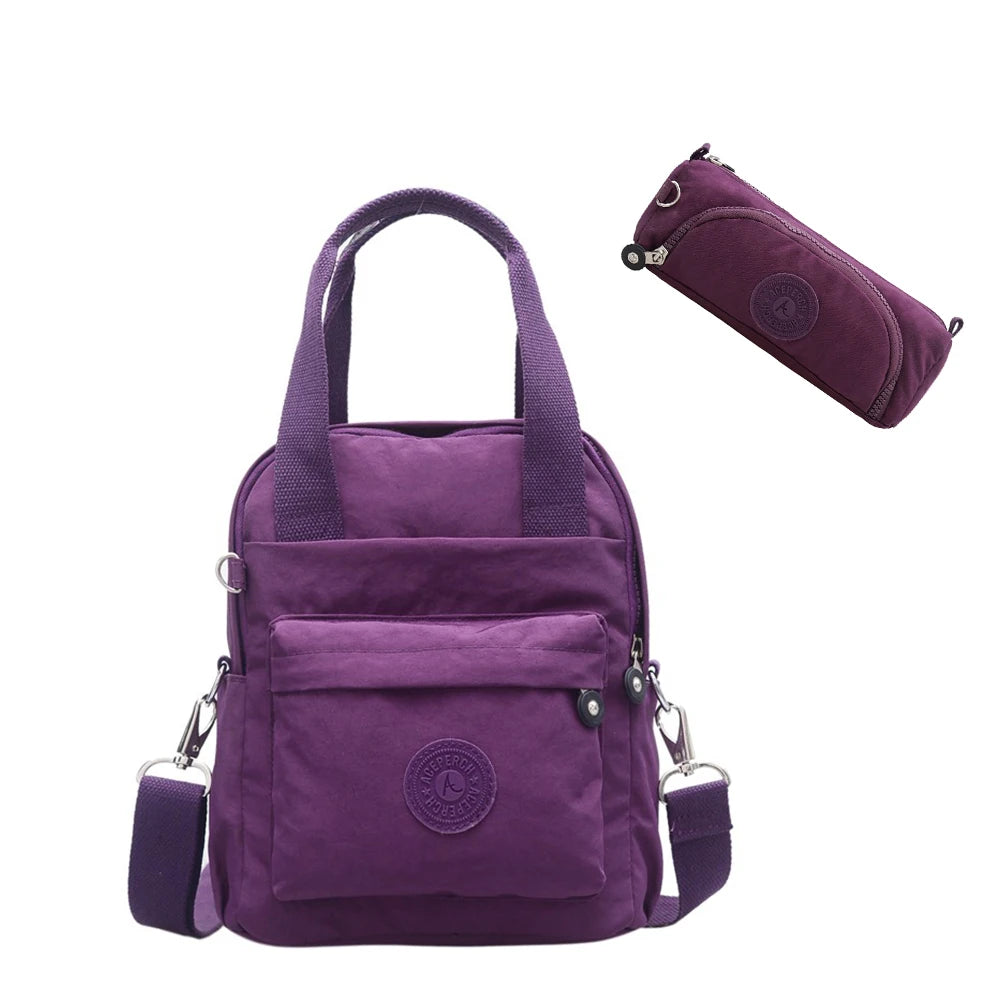 ACEPERCH Women Messenger Original Bag Nylon Women Bags Shoulder Crossbody Bags Fashion Ladies Handbags School Bags Sac A Main