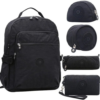 ACEPERCH Women Mochila Escolar Feminina Multifunction School Girl Bag pack Original Nylon Waterproof Backpacks Female Sac 2020