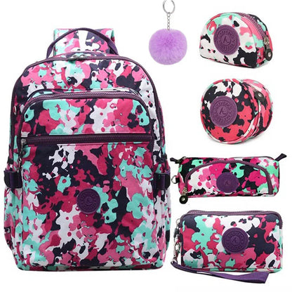 ACEPERCH Women Mochila Escolar Feminina Multifunction School Girl Bag pack Original Nylon Waterproof Backpacks Female Sac 2020