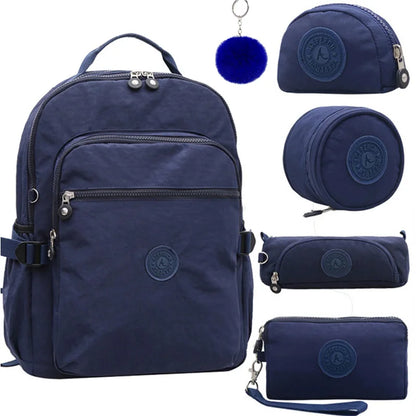 ACEPERCH Women Mochila Escolar Feminina Multifunction School Girl Bag pack Original Nylon Waterproof Backpacks Female Sac 2020