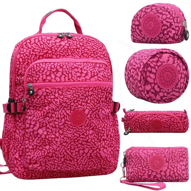 ACEPERCH Women Mochila Escolar Feminina Multifunction School Girl Bag pack Original Nylon Waterproof Backpacks Female Sac 2020