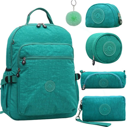 ACEPERCH Women Mochila Escolar Feminina Multifunction School Girl Bag pack Original Nylon Waterproof Backpacks Female Sac 2020