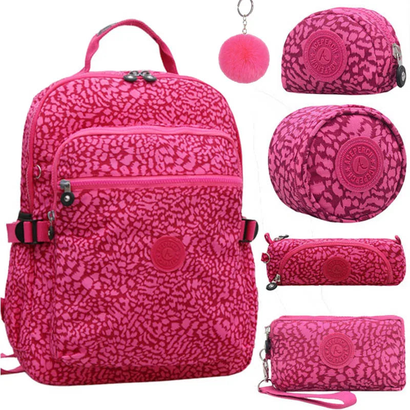ACEPERCH Women Mochila Escolar Feminina Multifunction School Girl Bag pack Original Nylon Waterproof Backpacks Female Sac 2020