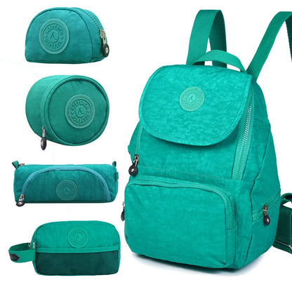 ACEPERCH Women Mochilas Women Original Backpack Waterproof Nylon Backpack Lady Wen's Backpacks Casual Travel Bag Bolsa Mochila