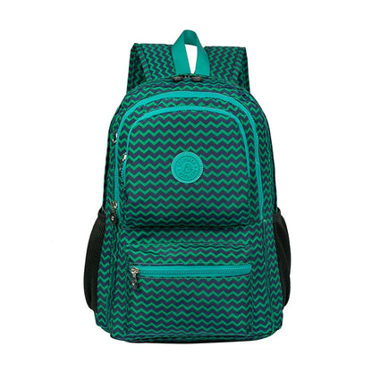 ACEPERCH Women Multifunction School Waterproof Nylon Backpack Mochila Escolar Mujer Travel Bag Rucksack trekking Large Capacity