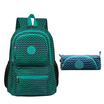 ACEPERCH Women Multifunction School Waterproof Nylon Backpack Mochila Escolar Mujer Travel Bag Rucksack trekking Large Capacity