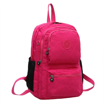 ACEPERCH Women Multifunction School Waterproof Nylon Backpack Mochila Escolar Mujer Travel Bag Rucksack trekking Large Capacity