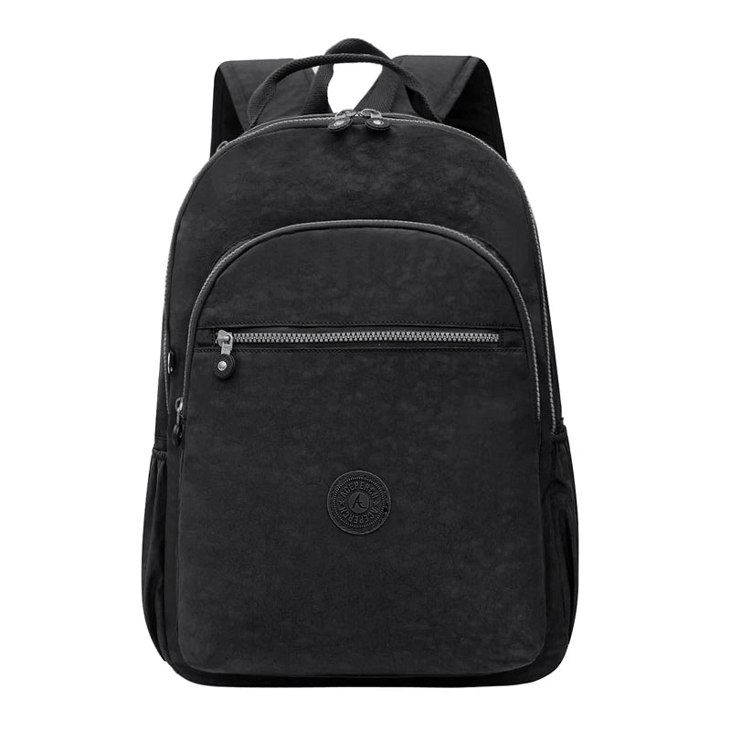ACEPERCH Women Nylon Backpacks School Backpack For Teenage Girl Mochila Feminina Female Travel Backpack 15.6 Inch Laptop Bagpac