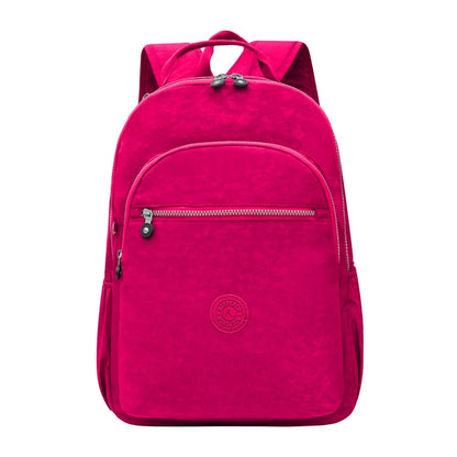ACEPERCH Women Nylon Backpacks School Backpack For Teenage Girl Mochila Feminina Female Travel Backpack 15.6 Inch Laptop Bagpac