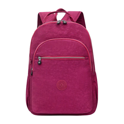 ACEPERCH Women Nylon Backpacks School Backpack For Teenage Girl Mochila Feminina Female Travel Backpack 15.6 Inch Laptop Bagpac