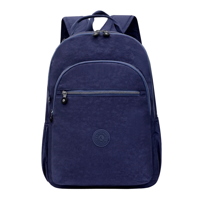 ACEPERCH Women Nylon Backpacks School Backpack For Teenage Girl Mochila Feminina Female Travel Backpack 15.6 Inch Laptop Bagpac