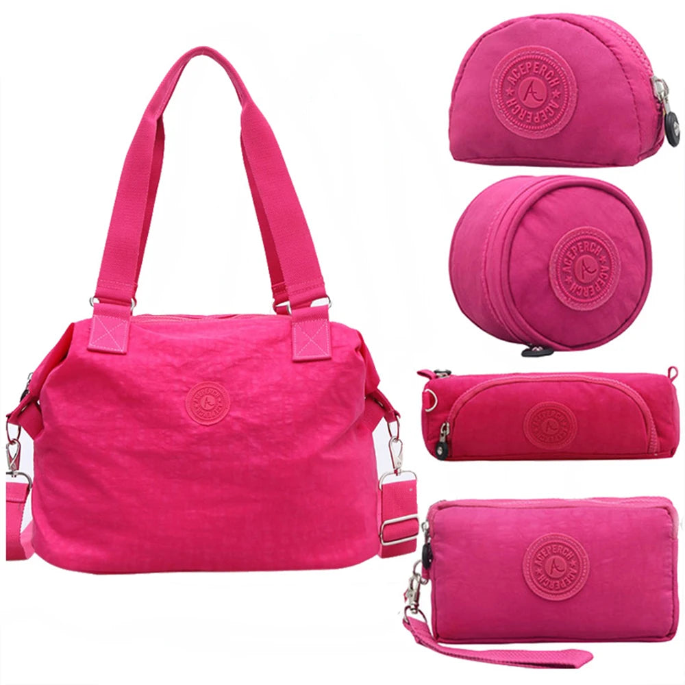 ACEPERCH Women Originais Messenger Bags Waterproof Nylon Handbag Female Shoulder Ladies Crossbody Bolsa Sac A Main Femme Clutch