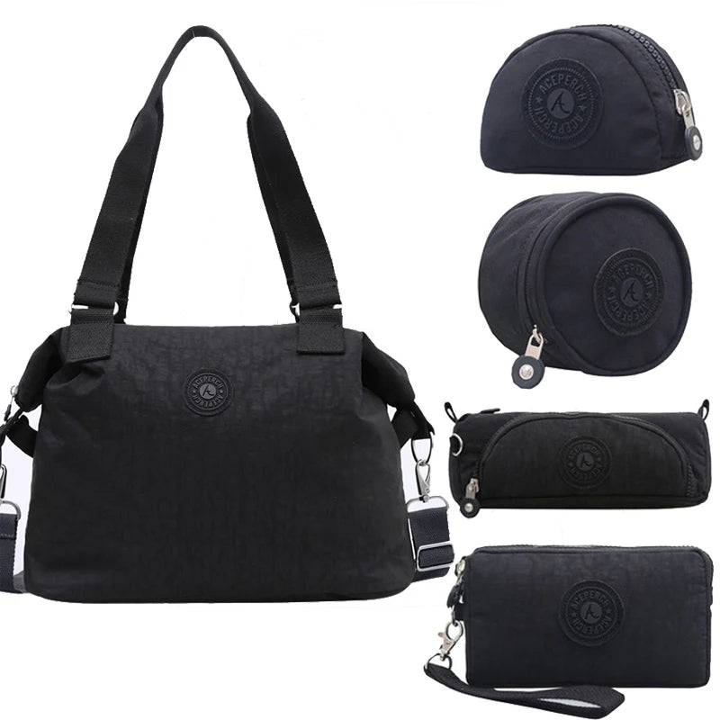 ACEPERCH Women Originais Messenger Bags Waterproof Nylon Handbag Female Shoulder Ladies Crossbody Bolsa Sac A Main Femme Clutch