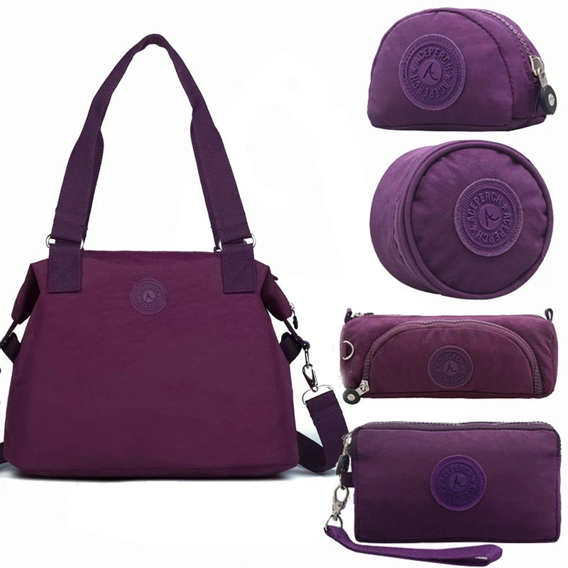 ACEPERCH Women Originais Messenger Bags Waterproof Nylon Handbag Female Shoulder Ladies Crossbody Bolsa Sac A Main Femme Clutch