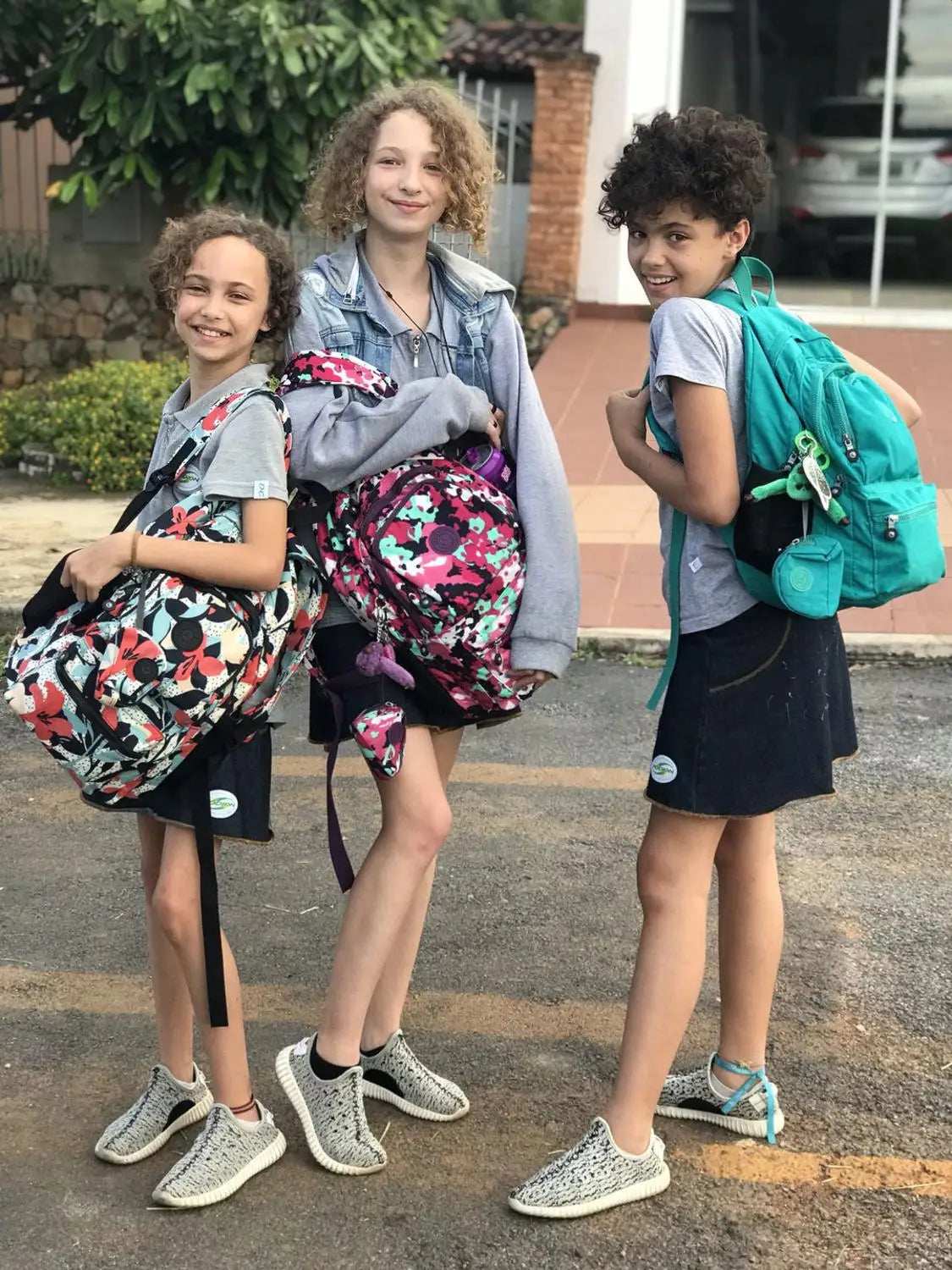 ACEPERCH Women Original Backapck 5Pcs/Set Mochila Escolar Feminina School Bag For Teenager Girl Nylon Backpacks Female Sac A Dos