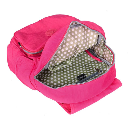 ACEPERCH Women Original Backpack 5Pcs/Set Girl School Bag Nylon Waterproof Backpack Mujer mochilas escolares para adolescentes