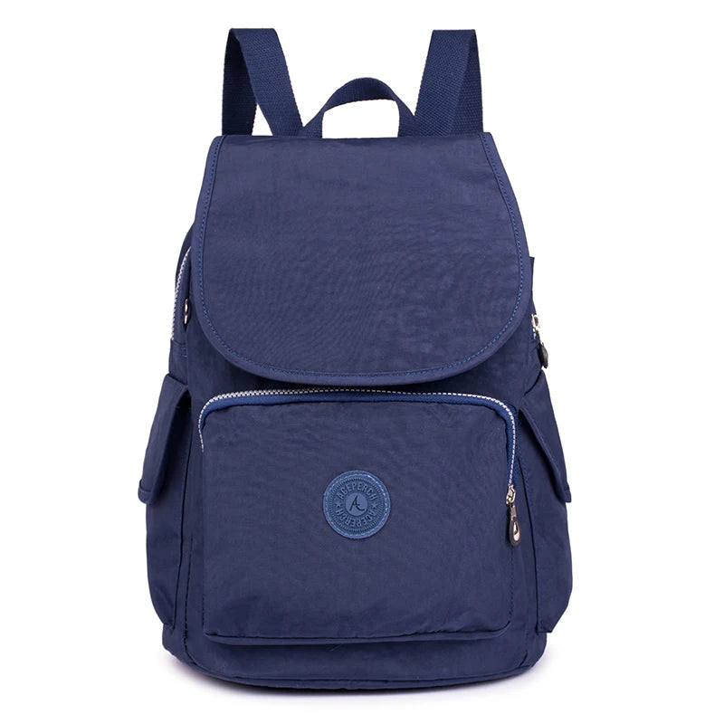 ACEPERCH Women Original Backpack 5Pcs/Set Girl School Bag Nylon Waterproof Backpack Mujer mochilas escolares sac a dos femme