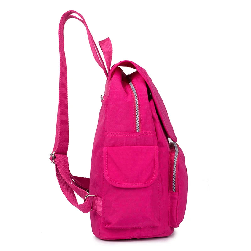 ACEPERCH Women Original Backpack Nylon Mochila Feminine Backpacks for Teenage Girls Female School Shoulder Bagpack Travel Bag