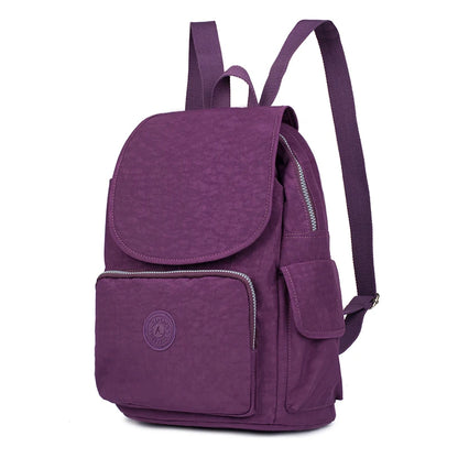 ACEPERCH Women Original Backpack Nylon Mochila Feminine Backpacks for Teenage Girls Female School Shoulder Bagpack Travel Bag