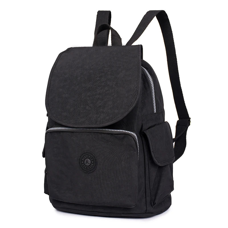 ACEPERCH Women Original Backpack Nylon Mochila Feminine Backpacks for Teenage Girls Female School Shoulder Bagpack Travel Bag