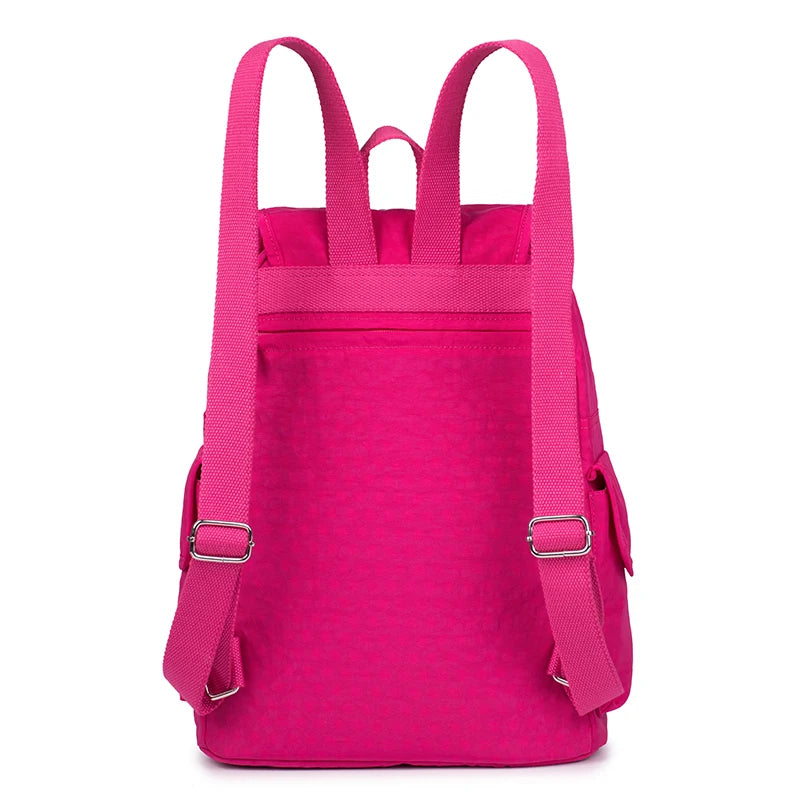 ACEPERCH Women Original Backpack Nylon Mochila Feminine Backpacks for Teenage Girls Female School Shoulder Bagpack Travel Bag