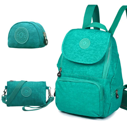 ACEPERCH Women Original Backpack Waterproof Nylon Backpack Lady Women's Backpacks Female Casual Travel Bag Girl Mochila Feminina