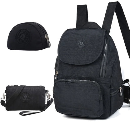ACEPERCH Women Original Backpack Waterproof Nylon Backpack Lady Women's Backpacks Female Casual Travel Bag Girl Mochila Feminina