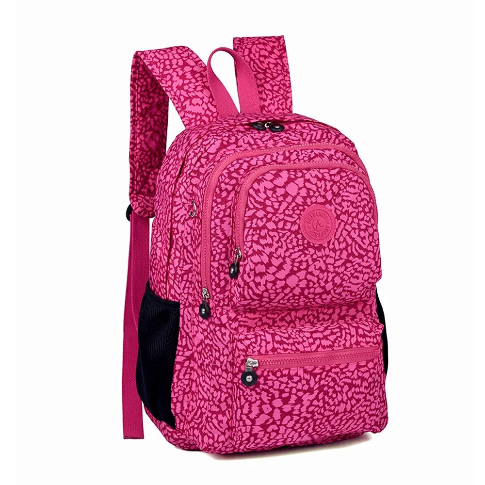ACEPERCH Women Original Backpacks Mochila Mujer Escolar Feminina School Bag For Teenager Girl Nylon Waterproof Backpack Female