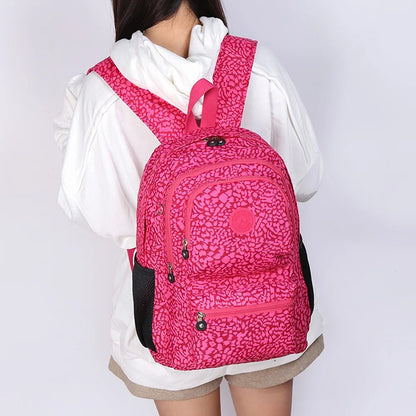 ACEPERCH Women Original Backpacks Mochila Mujer Escolar Feminina School Bag For Teenager Girl Nylon Waterproof Backpack Female
