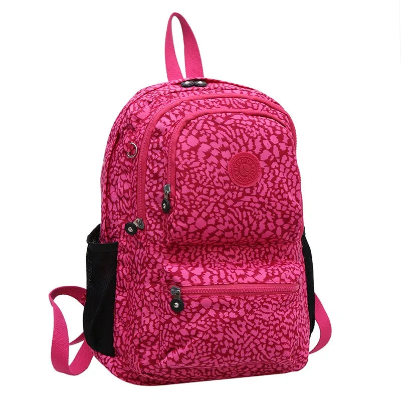 ACEPERCH Women Original Backpacks Mochila Mujer Escolar Feminina School Bag For Teenager Girl Nylon Waterproof Backpack Female