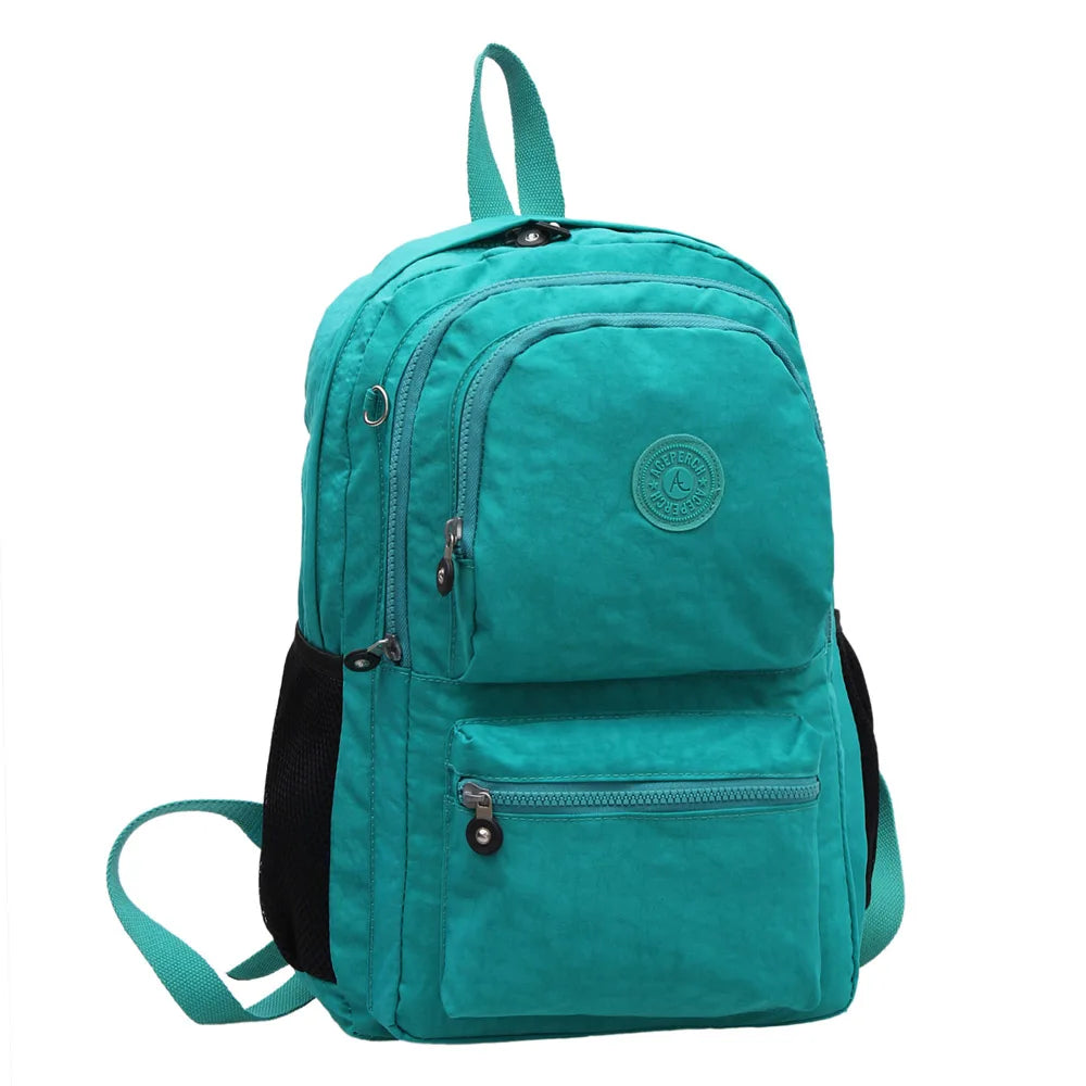 ACEPERCH Women Original Backpacks Mochila Mujer Escolar Feminina School Bag For Teenager Girl Nylon Waterproof Backpack Female