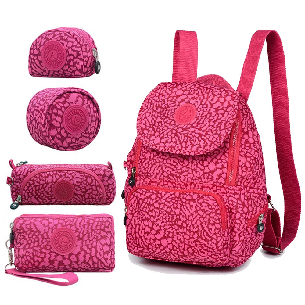 ACEPERCH Women Original Escolar Backpack Girl Waterproof Nylon Backpack Lady Backpacks Casual Travel Bag Mochila Infantil Menina