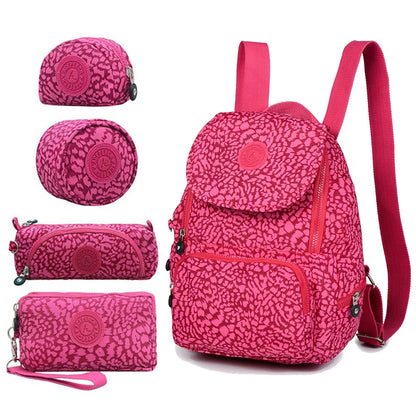 ACEPERCH Women Original Escolar Backpack Girl Waterproof Nylon Backpack Lady Backpacks Casual Travel Bag Mochila Infantil Menina