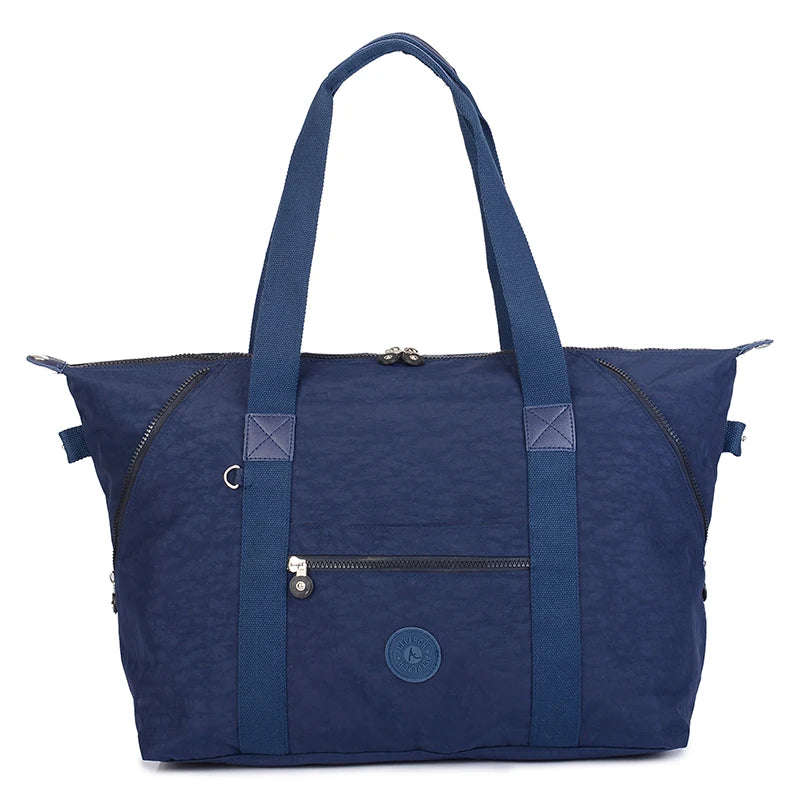 ACEPERCH Women Original Handbags Female Bolsa Feminia Nylon Shoulder Beach Bag Girl Top-handle Casual Tote Purse Sac Main Femme