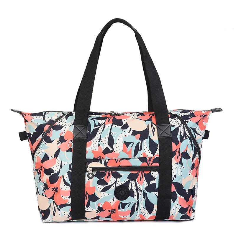 ACEPERCH Women Original Handbags Female Bolsa Feminia Nylon Shoulder Beach Bag Girl Top-handle Casual Tote Purse Sac Main Femme