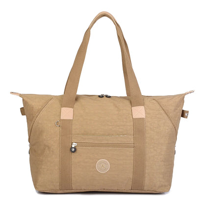 ACEPERCH Women Original Handbags Female Bolsa Feminia Nylon Shoulder Beach Bag Girl Top-handle Casual Tote Purse Sac Main Femme