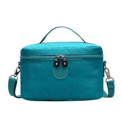 ACEPERCH Women Original Lunch Bags Kids Thermal Cooler Food Insulated Nylon Box Tote Bag Girl Waterproof Travel Lunch Cases Bag