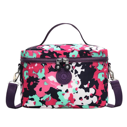 ACEPERCH Women Original Lunch Bags Kids Thermal Cooler Food Insulated Nylon Box Tote Bag Girl Waterproof Travel Lunch Cases Bag