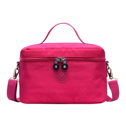 ACEPERCH Women Original Lunch Bags Kids Thermal Cooler Food Insulated Nylon Box Tote Bag Girl Waterproof Travel Lunch Cases Bag