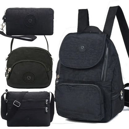 ACEPERCH Women Original School Backpack For Teenage Girl Mochila Feminina Escolar Female Monkey Backpack Nylon Waterproof Bag