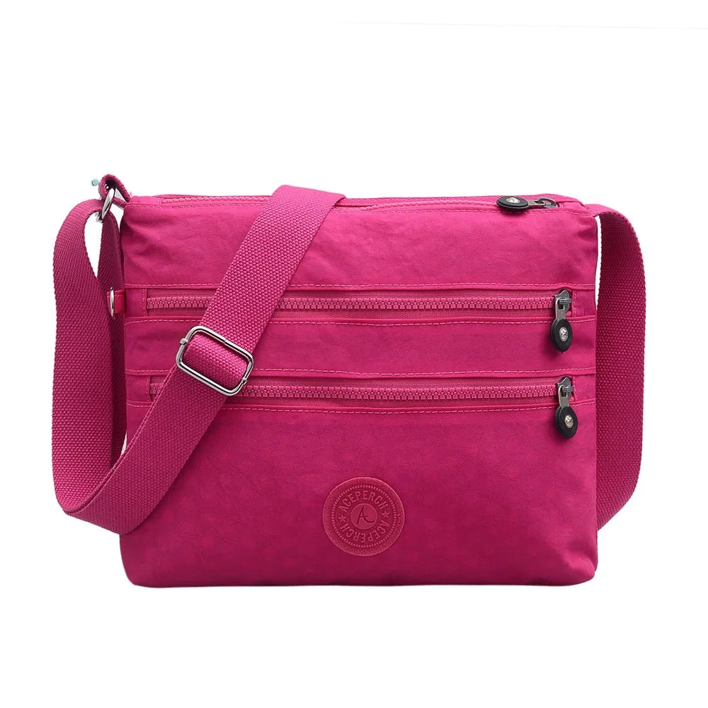 ACEPERCH Women Shoulder Bags Zipper Small Monkey Bags Handbags Bolsos Mujer Girl Nylon Beach Crossbody Bag Female Sac A Main