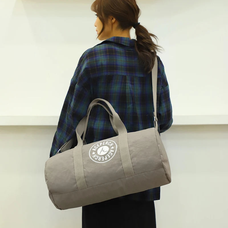 ACEPERCH Women Travel Bag Large Capacity Girl Casual Luggage Travel Duffle Bag Weekend Bags Men Women Multifunctional Travel Bag