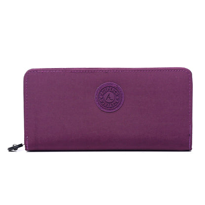 ACEPERCH Women Wallet Nylon Long Wallet mujer Hasp Phone Bag Girl Money Coin Pocket Card Holder Carteira Feminina Purse Clutch