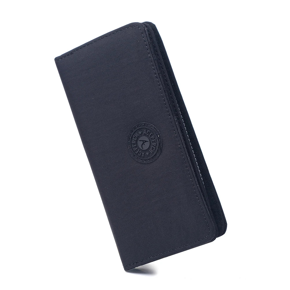 ACEPERCH Women Wallet Nylon Long Wallet mujer Hasp Phone Bag Girl Money Coin Pocket Card Holder Carteira Feminina Purse Clutch
