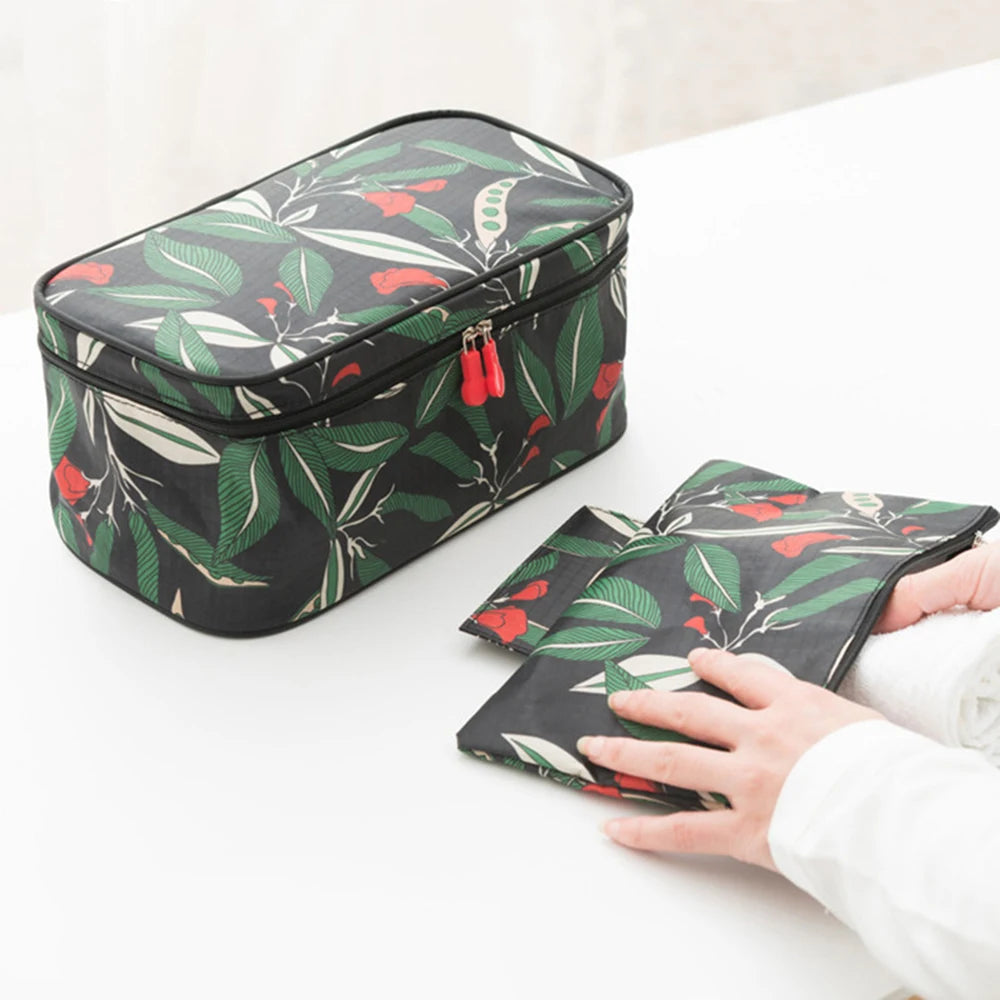ACEPERCH Women's Travel Bra Underwear Bag Luggage Clothing Finisher Bag Toiletry Cosmetic Storage Pouch Oganizer Accessory Bags
