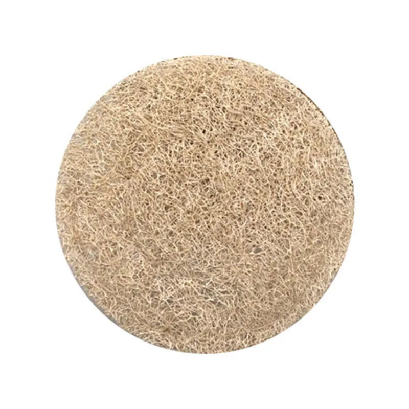 Absorbent Loofah Coaster, Kung Fu Tea Mat, Natural Coaster, Durable Teapot Mat, Eco-Friendly Teaware, Gaiwan Accessories, 4Pcs