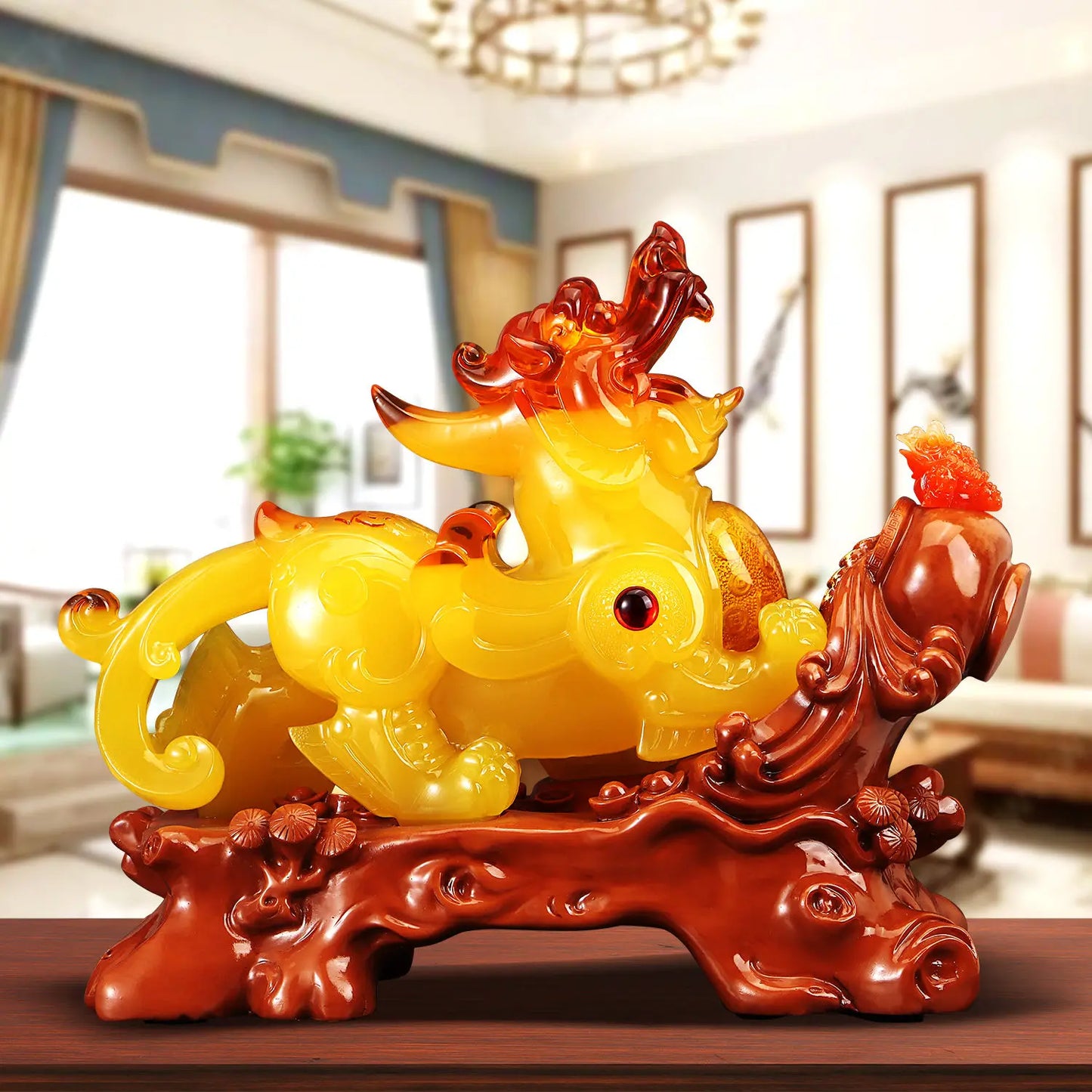 Abundant Financial Resources Big Pixiu Decoration Opening Relocation Decoration Office Living Room Wine Cabinet Decoration