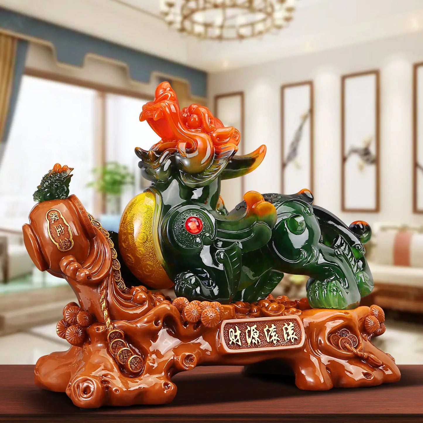 Abundant Financial Resources Big Pixiu Decoration Opening Relocation Decoration Office Living Room Wine Cabinet Decoration